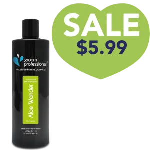 Aloe Wonder Shampoo 450ml by Groom Professional