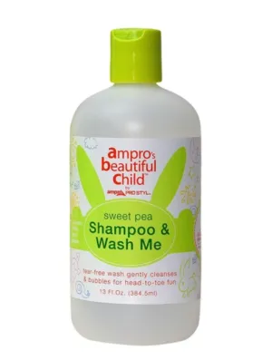 Ampro Beautiful Child Sweet Pea Shampoo & Wash Me