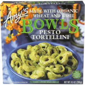 Amy's - Bowl Tortellini Pesto, 9.5 Oz - Pack Of 12