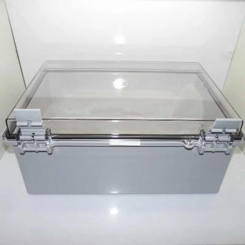 Bud Industries 13.78 x 9.84 x 5.9 in IP66 Outdoor Clear Door Enclosure NBF-32422