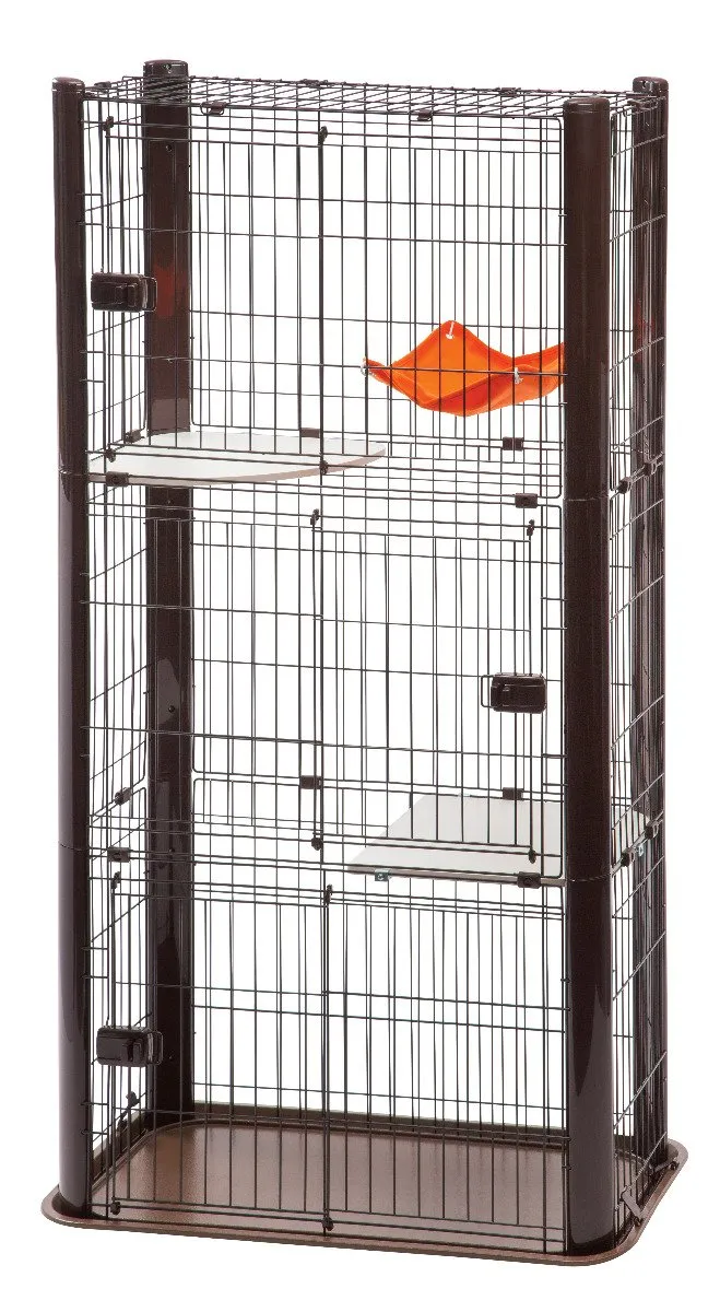 Cat Cage and Condo - 3 Tier