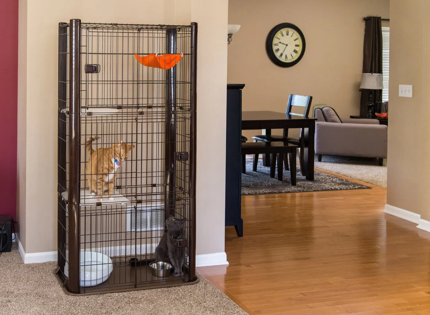 Cat Cage and Condo - 3 Tier