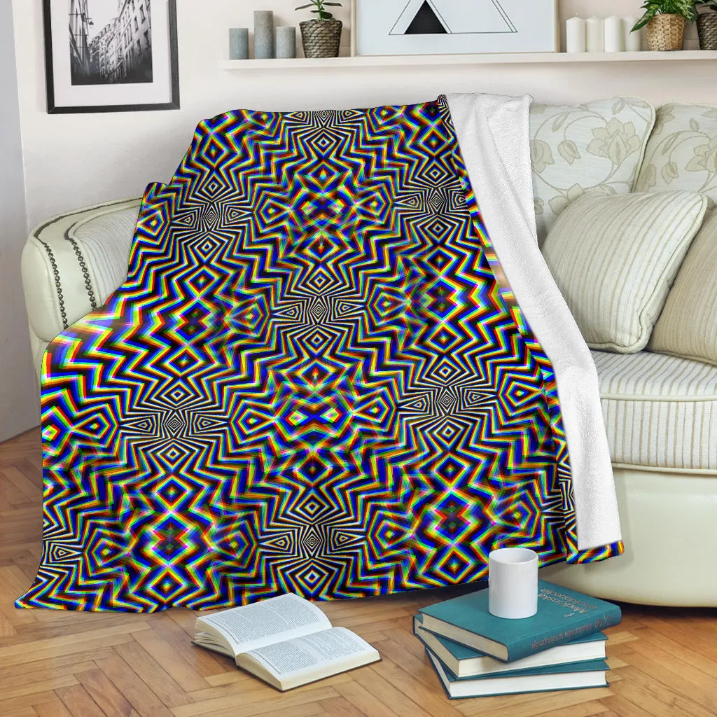 Chromadelic Micro Fleece Blanket