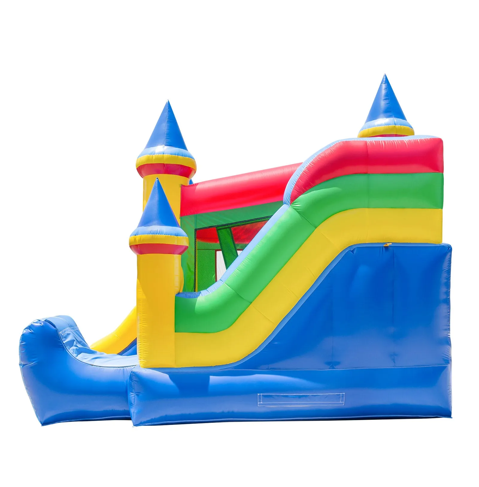 Commercial Castle Bounce House with Blower and Slide