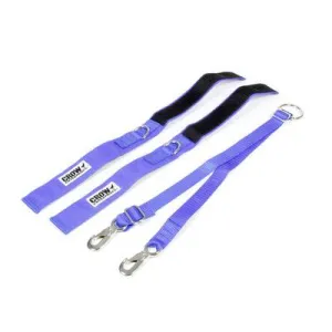 Crow 2''Arm Restraints - SFI 3.3 - Blue