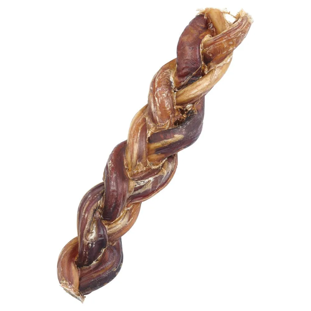 EcoKind Pet Treats - Braided Bully Sticks For Dogs - All Natural Dog Chew Stick