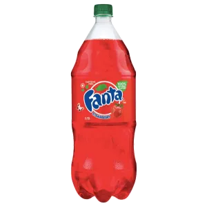 Fanta Strawberry Soda, 2 L Bottle