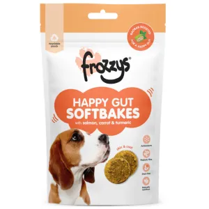 Frozzys Dog Treat - Happy Gut - Salmon, Carrot & Tumeric