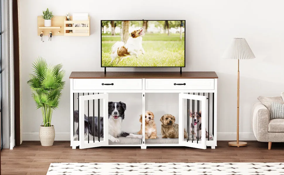 Furniture Style Dog Crate 64.6 Inch -150161