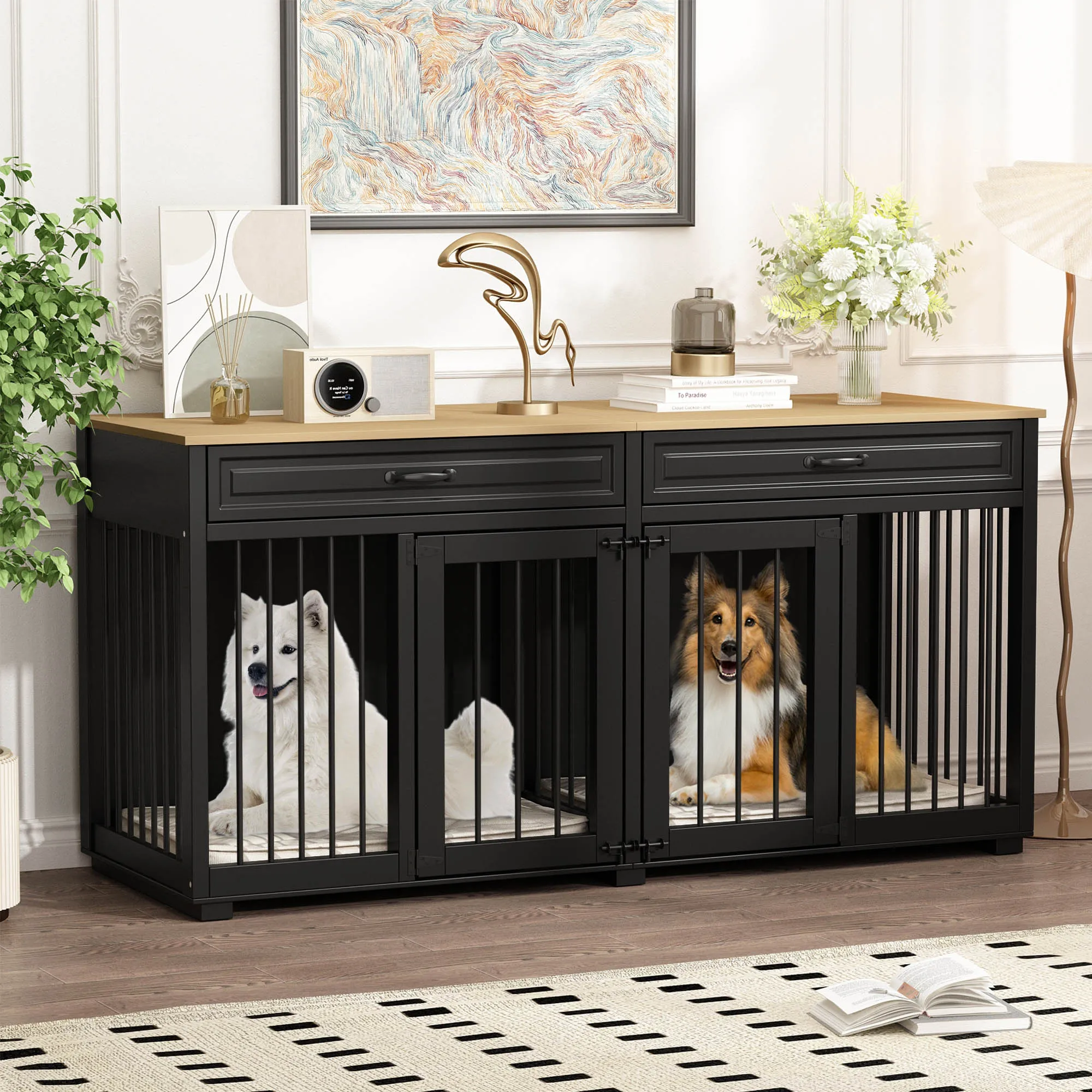 Furniture Style Dog Crate 64.6 Inch -150161