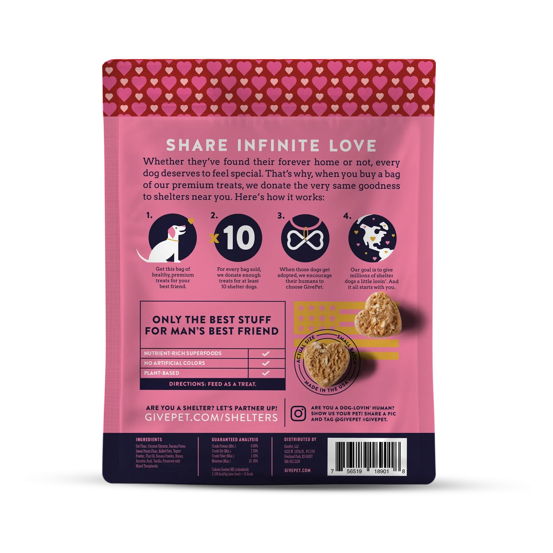 GivePet Dog Treats - Sugar