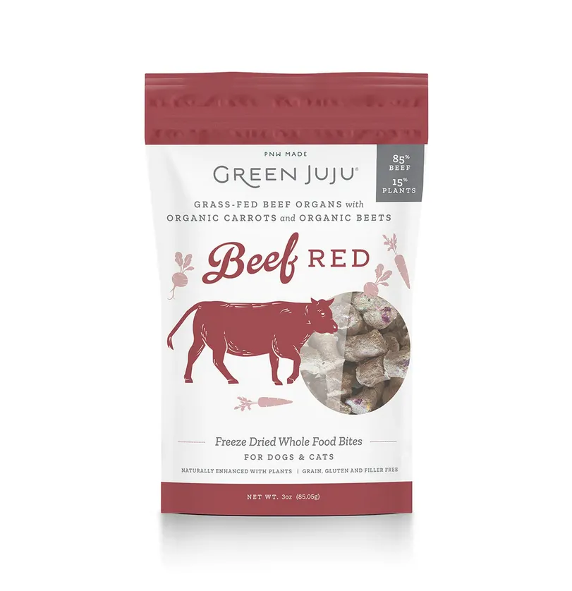 Green Juju Freeze Dried Beef Treats