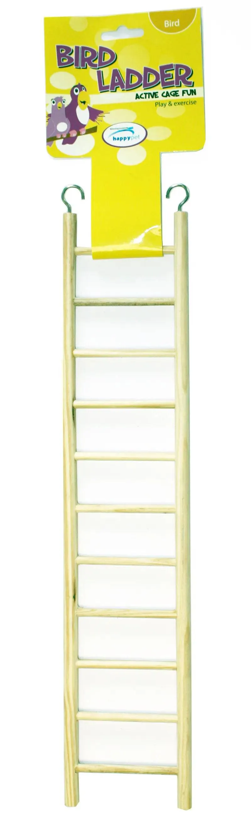 Happy Pet Wooden Bird Ladder 11 Step