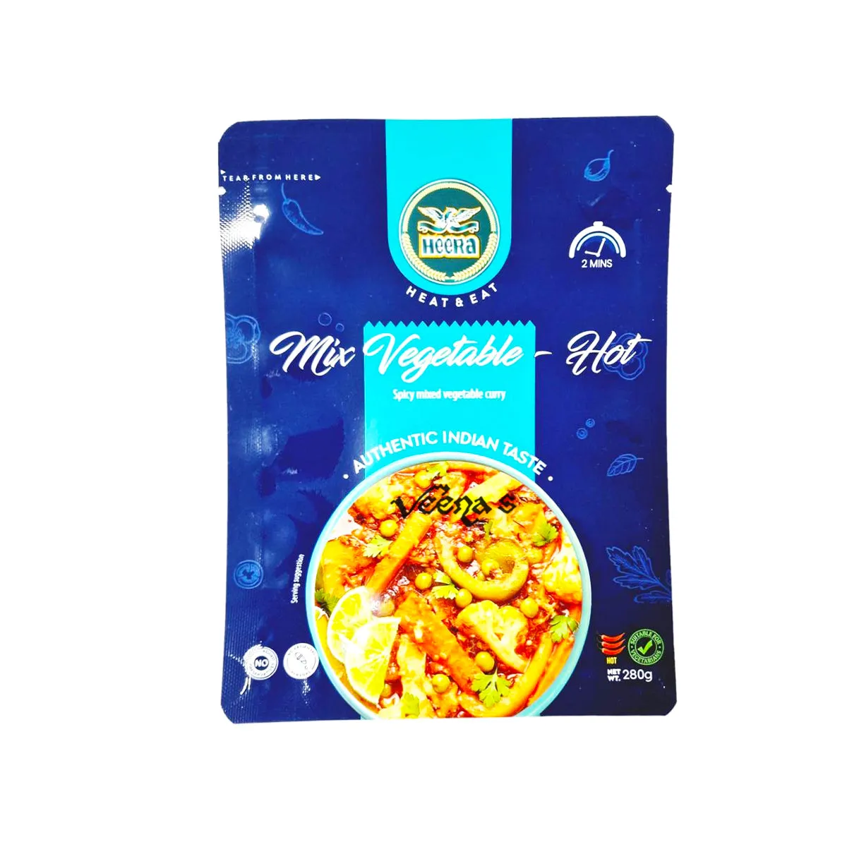 Heera Mix Vegetable Hot 280g