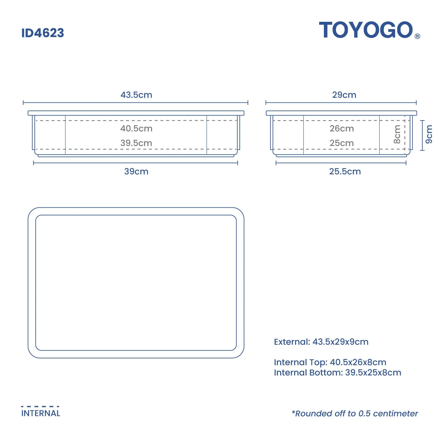 INDUSTRIAL PLASTIC CONTAINER (ID4623)