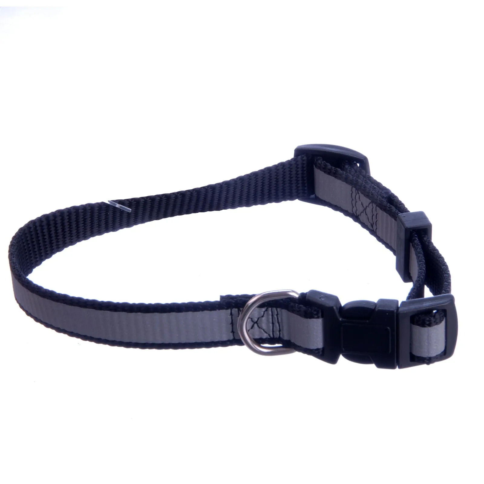 Jeffers Reflective Nylon Dog Collar, 1"W x 16"-26"L