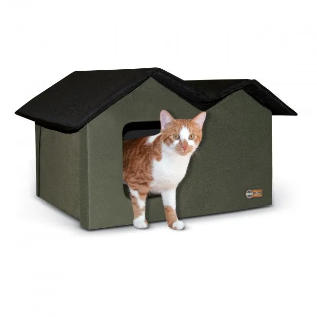 K&H Pet Products Thermo Outdoor Kitty House Extra-Wide (Heated & Unheated)