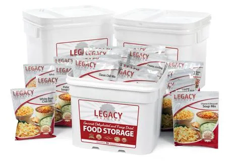 Legacy Gluten Free Entrée Bucket - 360 Servings