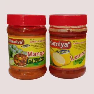 Mamiya pickles combo (Mango & Lemon)-300g Each