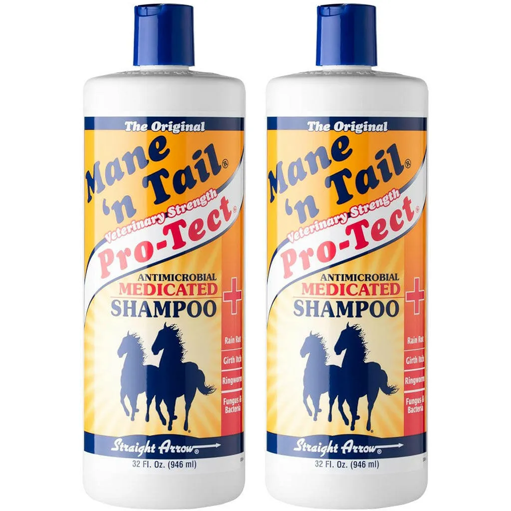 Mane 'n Tail Pro-Tect Antimicrobial Medicated Shampoo for Horses