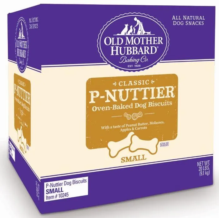 Old Mother Hubbard Crunchy Classic Natural P-Nuttier Dog Biscuits