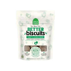 Open Farm Better Biscuits Dog Treats 8oz