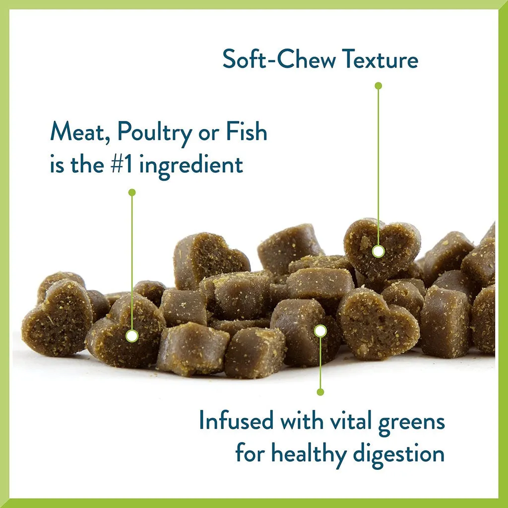 Pet Greens Li'l Treats Salmon Soft Mini Dog Treats, 6-oz