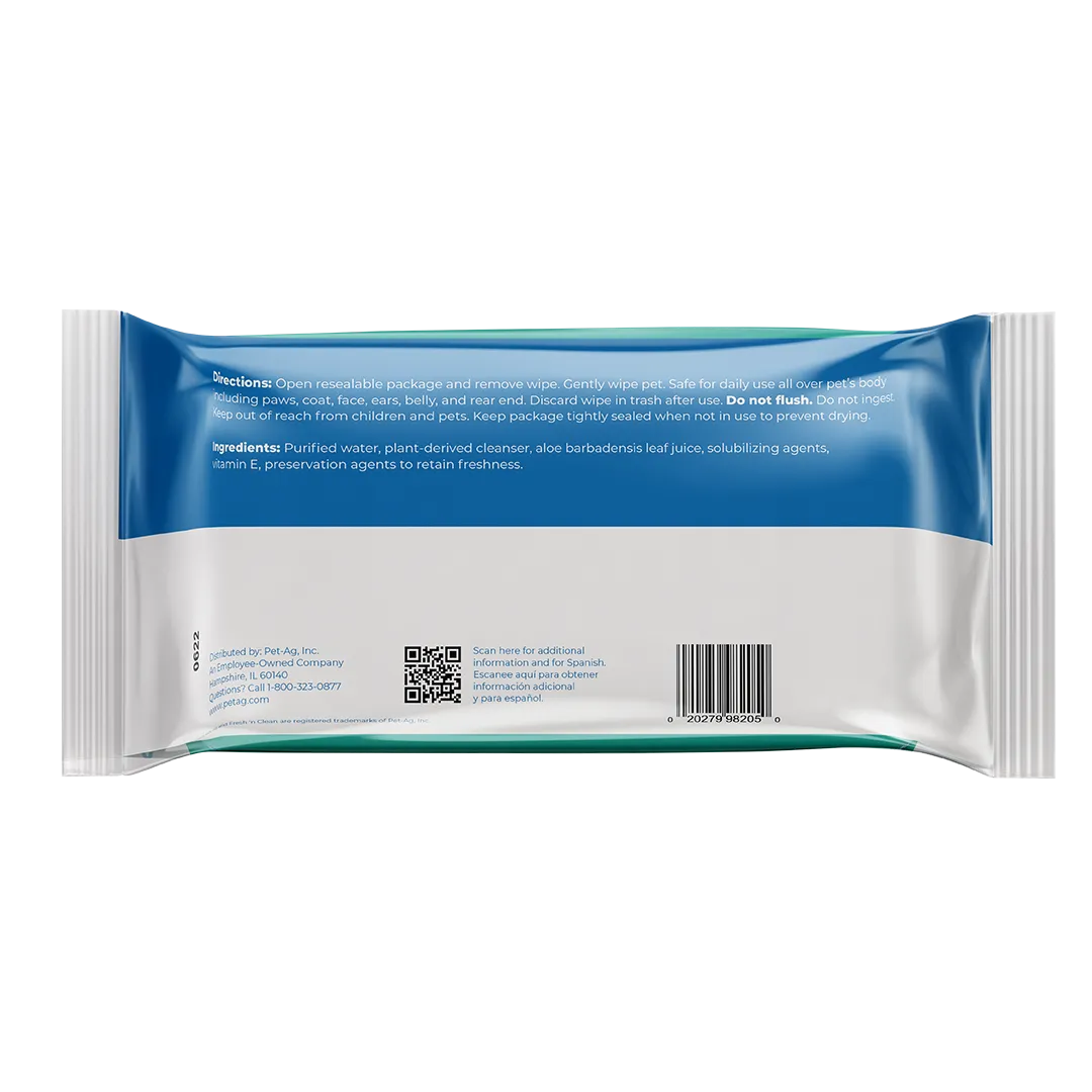 Pet Wipes 100 count by Fresh 'n Clean