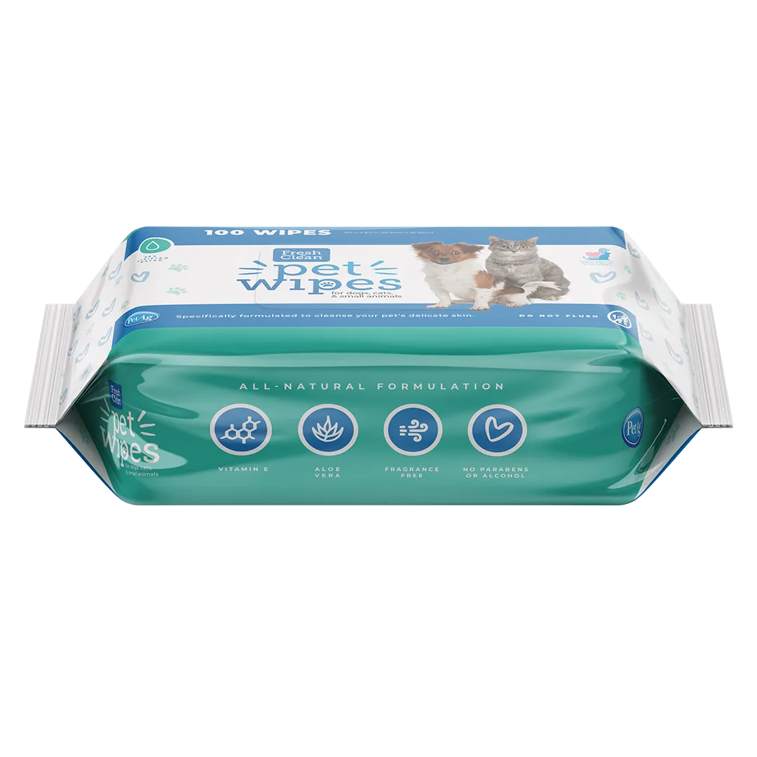 Pet Wipes 100 count by Fresh 'n Clean