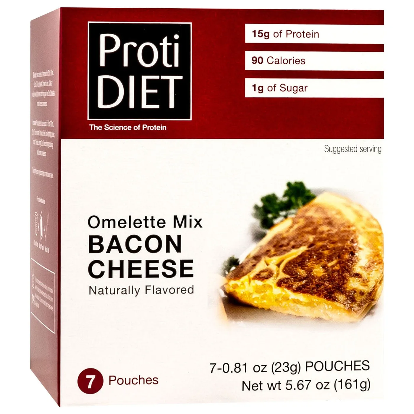 Proti Diet Bacon Cheese Omelet