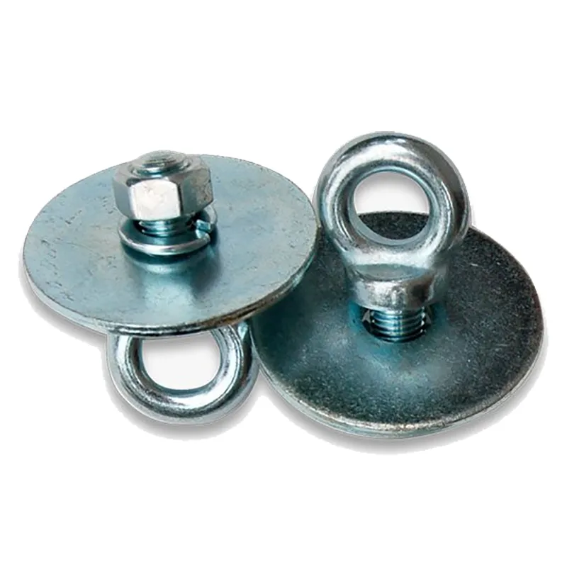 Pyrotect 1.5" Eye Bolts w/ Washer & Lock Nut