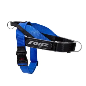 Rogz Utility LetzGo Personalised Harness Blue Lge=^._.^=^^^