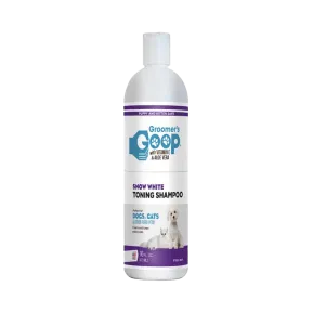 Snow White Toner Shampoo 16oz by Groomer's Goop