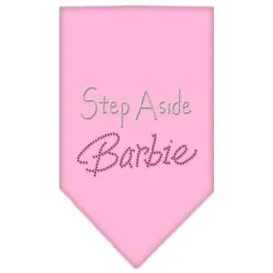 Step Aside Barbie Rhinestone Bandana Light Pink Small