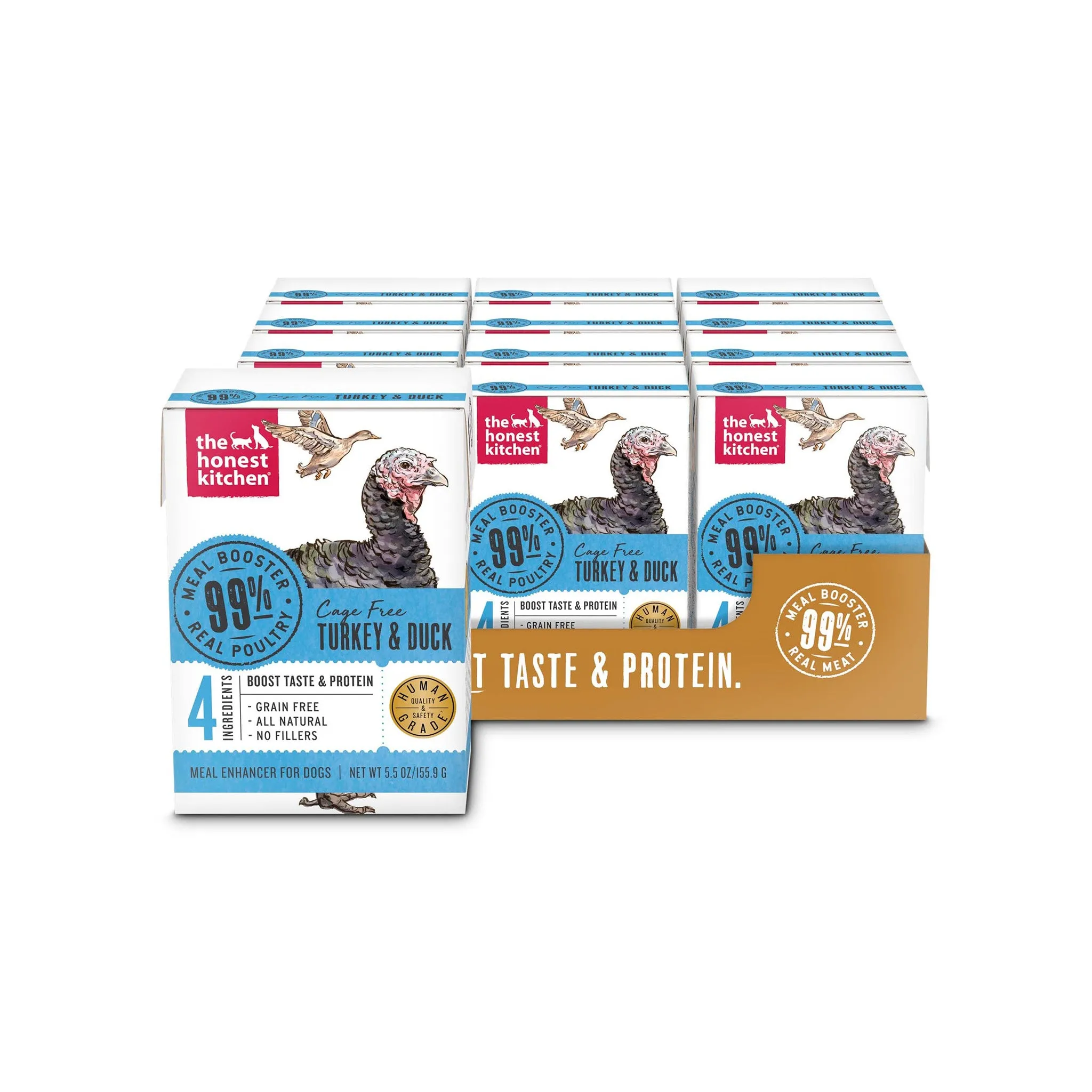 The Honest Kitchen 99% Meat Meal Booster Wet Dog Food