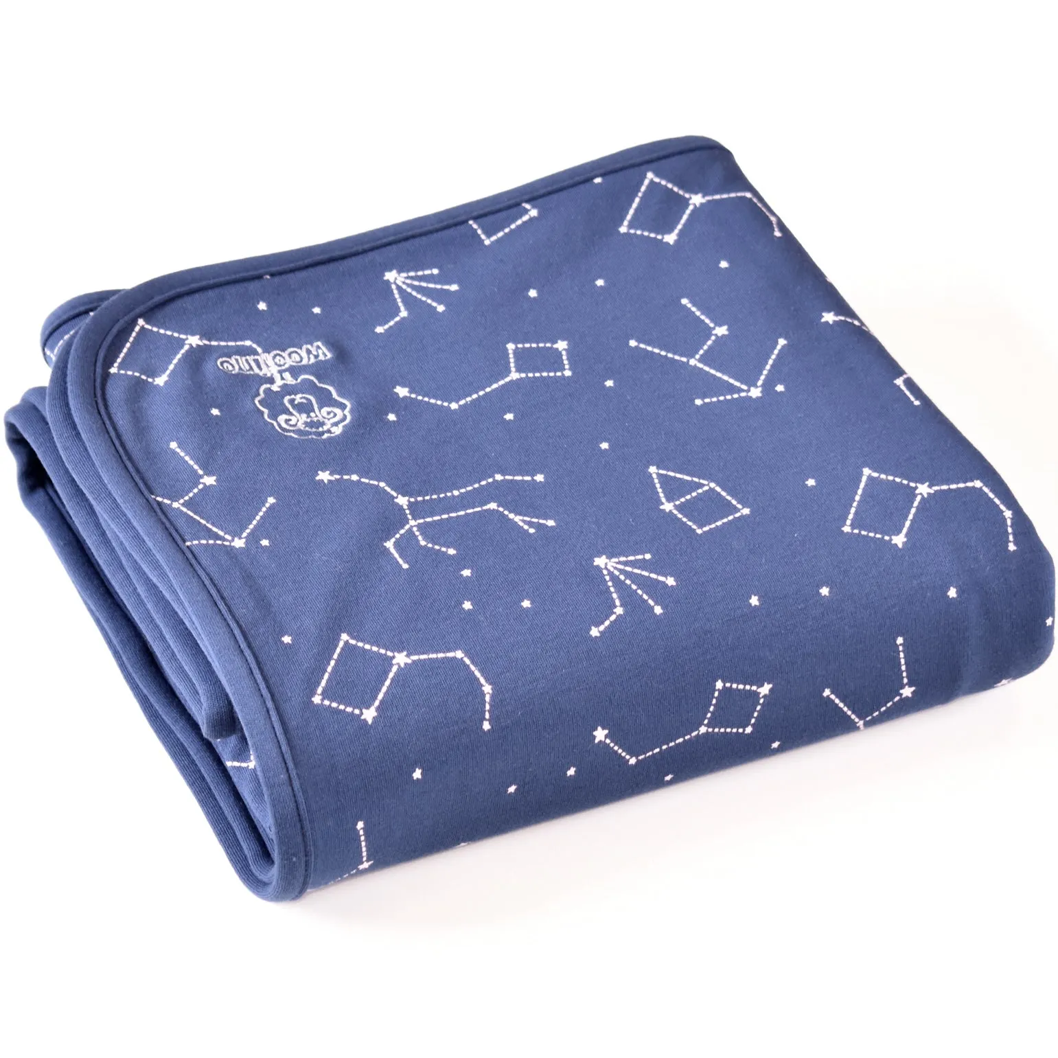 Toddler Blanket, 4 Season® Merino Wool & Organic Cotton Blanket, 52.5" x 40", Night Sky™