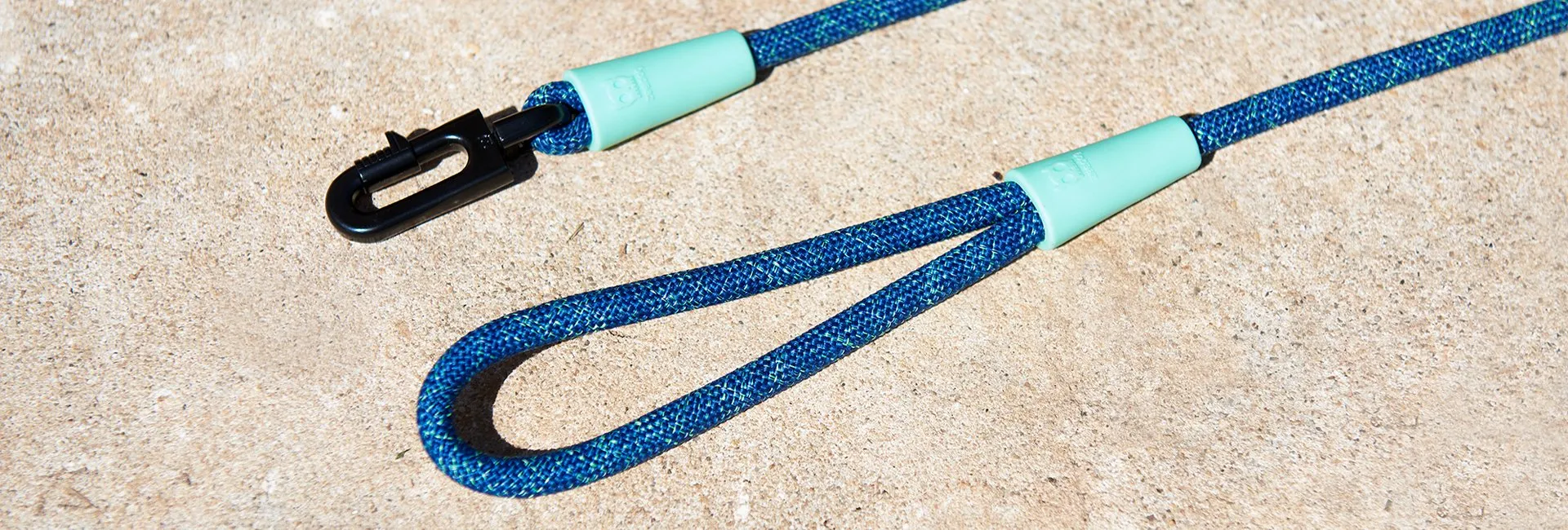 Zee.Dog Rope Dog Leash (Indigo)