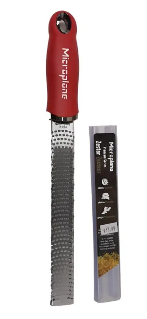 Zester or Grater - Red